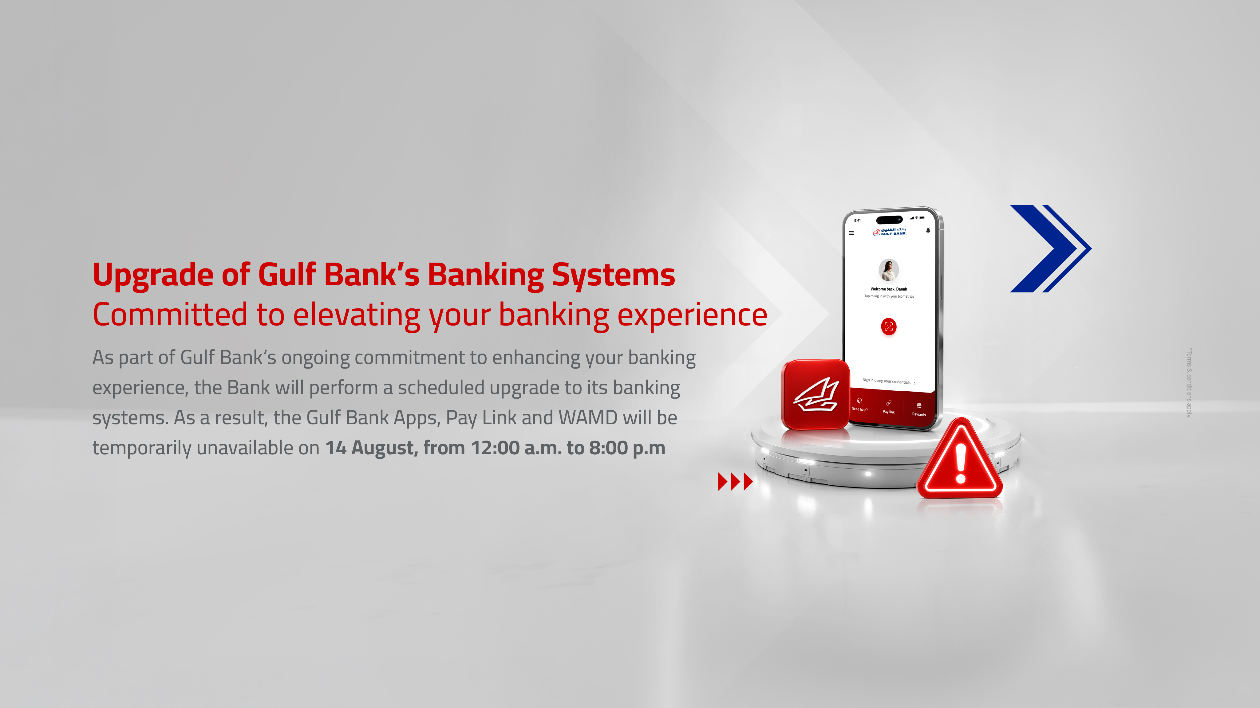 Important notice - Outage