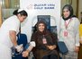 Blood donation-audailiyah visit-lady